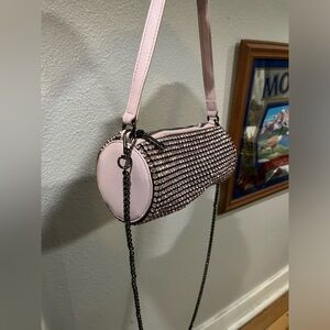 Anthropologie Lavender Crystal-Embellished Women's Bag